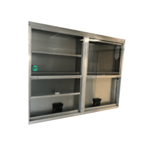 Concession Door with Glass and Screen - 60X48